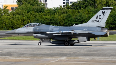 Photo ID 260574 by Hector Rivera - Puerto Rico Spotter. USA Air Force General Dynamics F 16C Fighting Falcon, 86 0294