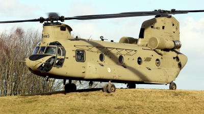Photo ID 261284 by Carl Brent. Netherlands Air Force Boeing Vertol CH 47F Chinook, D 483