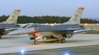 Photo ID 262336 by Matthias Becker. USA Air Force General Dynamics F 16C Fighting Falcon, 90 0813