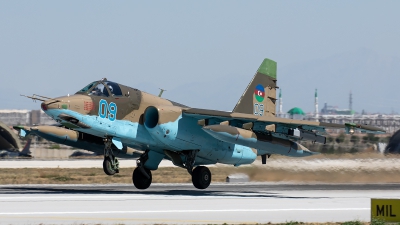 Photo ID 262938 by Thomas Ziegler - Aviation-Media. Azerbaijan Air Force Sukhoi Su 25BM,  