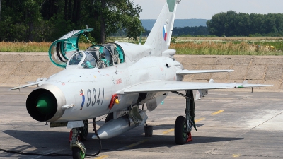 Photo ID 29150 by Jiri Sofilkanic. Czech Republic Air Force Mikoyan Gurevich MiG 21UM, 9341