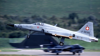Photo ID 264595 by Rainer Mueller. Switzerland Air Force Northrop F 5E Tiger II, J 3035