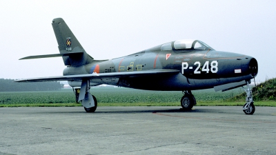 Photo ID 29321 by Joop de Groot. Netherlands Air Force Republic F 84F Thunderstreak, P 248
