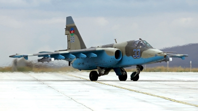 Photo ID 265358 by Carl Brent. Azerbaijan Air Force Sukhoi Su 25BM,  