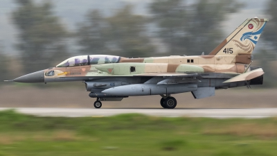 Photo ID 266834 by Christos Tsiakos. Israel Air Force Lockheed Martin F 16I Sufa, 415