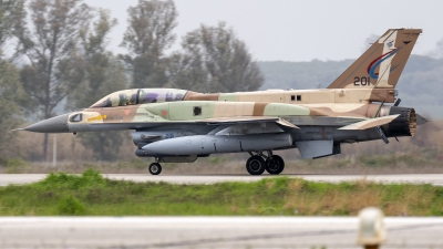 Photo ID 266836 by Christos Tsiakos. Israel Air Force Lockheed Martin F 16I Sufa, 201