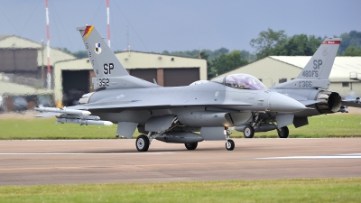 Photo ID 266849 by Tonnie Musila. USA Air Force General Dynamics F 16C Fighting Falcon, 91 0352