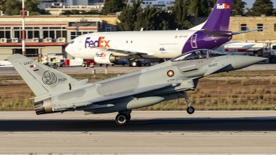 Photo ID 267390 by Duncan Portelli Malta. Qatar Emiri Air Force Eurofighter EF 2000 Typhoon S, ZR508