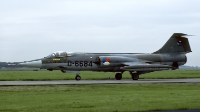 Photo ID 29528 by Joop de Groot. Netherlands Air Force Lockheed F 104G Starfighter, D 6684