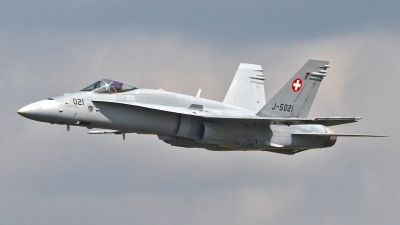 Photo ID 3430 by Merlin. Switzerland Air Force McDonnell Douglas F A 18C Hornet, J 5021