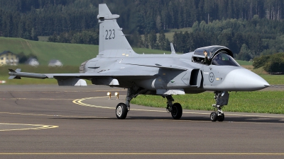 Photo ID 268421 by Mark Broekhans. Sweden Air Force Saab JAS 39C Gripen, 39223