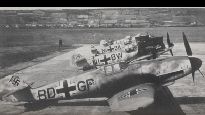 Photo ID 29797 by Chaz Gisby. Germany Air Force Messerschmitt Bf 109G,  