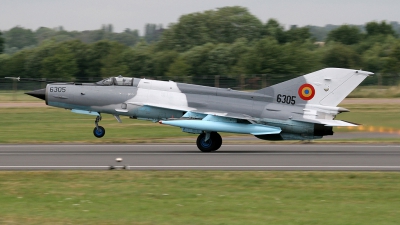 Photo ID 3453 by John Higgins. Romania Air Force Mikoyan Gurevich MiG 21MF 75 Lancer C, 6305