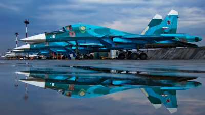 Photo ID 270782 by Sergey Chaikovsky. Russia Air Force Sukhoi Su 34 Fullback, RF 81853