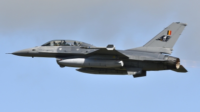 Photo ID 271592 by Tonnie Musila. Belgium Air Force General Dynamics F 16BM Fighting Falcon, FB 15