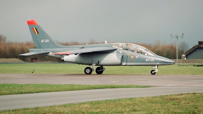 Photo ID 272603 by Jan Eenling. Belgium Air Force Dassault Dornier Alpha Jet 1B, AT01
