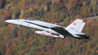 Photo ID 272718 by Radim Koblizka. Switzerland Air Force McDonnell Douglas F A 18C Hornet, J 5011