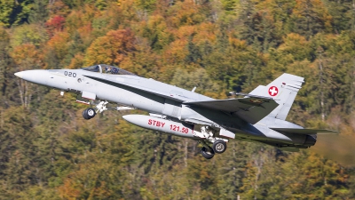 Photo ID 272720 by Radim Koblizka. Switzerland Air Force McDonnell Douglas F A 18C Hornet, J 5020