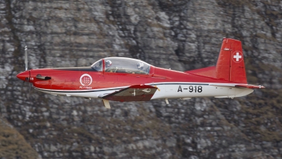 Photo ID 272788 by Radim Koblizka. Switzerland Air Force Pilatus NCPC 7 Turbo Trainer, A 918