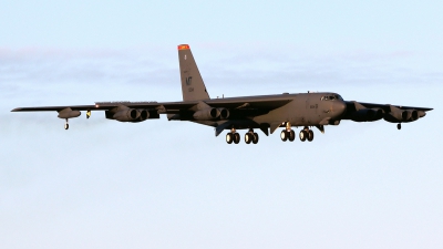 Photo ID 272861 by Manuel Fernandez. USA Air Force Boeing B 52H Stratofortress, 60 0034