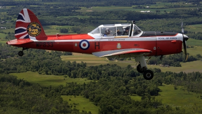 Photo ID 273164 by David F. Brown. Private Private De Havilland Canada DHC 1 Chipmunk T10, N833WP