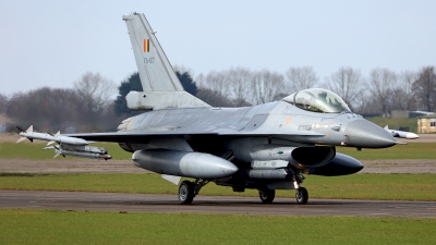 Photo ID 273284 by Carl Brent. Belgium Air Force General Dynamics F 16AM Fighting Falcon, FA 127
