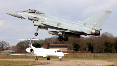 Photo ID 273403 by Carl Brent. UK Air Force Eurofighter Typhoon FGR4, ZK371