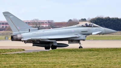 Photo ID 273439 by Rainer Mueller. UK Air Force Eurofighter Typhoon FGR4, ZK431