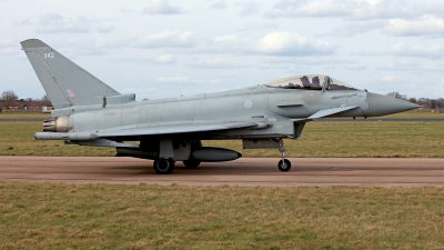 Photo ID 273474 by Carl Brent. UK Air Force Eurofighter Typhoon FGR4, ZK342