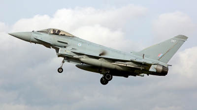 Photo ID 273477 by Carl Brent. UK Air Force Eurofighter Typhoon FGR4, ZK347