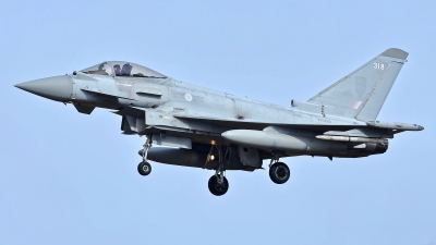 Photo ID 273563 by Rainer Mueller. UK Air Force Eurofighter Typhoon FGR4, ZK318