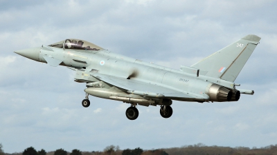 Photo ID 273648 by Carl Brent. UK Air Force Eurofighter Typhoon FGR4, ZK347