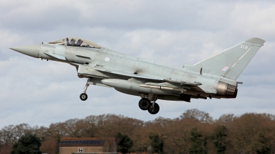 Photo ID 273649 by Carl Brent. UK Air Force Eurofighter Typhoon FGR4, ZK319