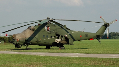 Photo ID 30159 by Radim Spalek. Poland Army Mil Mi 35 Mi 24V, 735