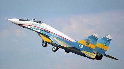Photo ID 30317 by Peter Terlouw. Ukraine Air Force Mikoyan Gurevich MiG 29A 9 12A, 106
