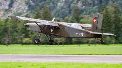 Photo ID 275727 by Agata Maria Weksej. Switzerland Air Force Pilatus PC 6 B2 H2M 1 Turbo Porter, V 635