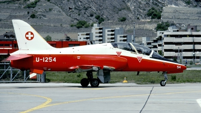 Photo ID 30488 by Joop de Groot. Switzerland Air Force British Aerospace Hawk T 66, U 1254