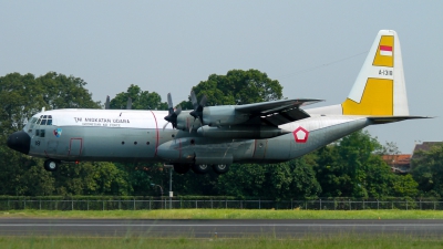 Photo ID 276822 by Fadhil Ramadhan. Indonesia Air Force Lockheed C 130H 30 Hercules L 382, A 1318
