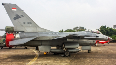 Photo ID 277402 by Raihan Aulia. Indonesia Air Force General Dynamics F 16AM Fighting Falcon, TS 1609