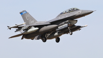 Photo ID 277440 by Milos Ruza. USA Air Force General Dynamics F 16D Fighting Falcon, 90 0846