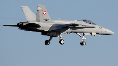 Photo ID 277908 by kristof stuer. Switzerland Air Force McDonnell Douglas F A 18C Hornet, J 5014