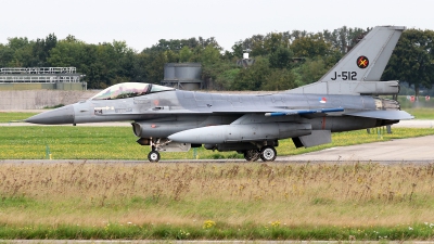 Photo ID 278398 by Mark Broekhans. Netherlands Air Force General Dynamics F 16AM Fighting Falcon, J 512