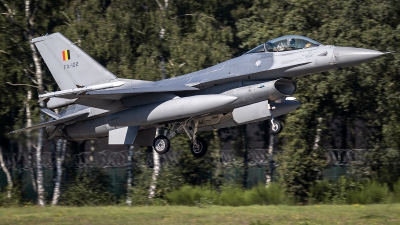 Photo ID 279388 by Matthias Becker. Belgium Air Force General Dynamics F 16AM Fighting Falcon, FA 102