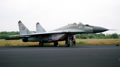 Photo ID 278924 by Michael Baldock. Hungary Air Force Mikoyan Gurevich MiG 29B 9 12A, 15