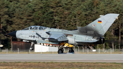 Photo ID 279113 by Thomas Ziegler - Aviation-Media. Germany Air Force Panavia Tornado ECR, 46 49