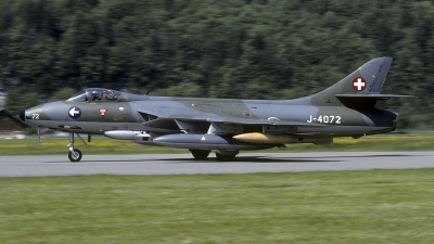 Photo ID 280802 by Joop de Groot. Switzerland Air Force Hawker Hunter F58, J 4072