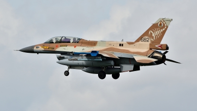 Photo ID 280869 by Tonnie Musila. Israel Air Force General Dynamics F 16D Fighting Falcon, 682