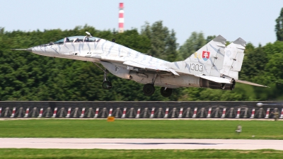 Photo ID 280999 by Milos Ruza. Slovakia Air Force Mikoyan Gurevich MiG 29UB 9 51, 1303