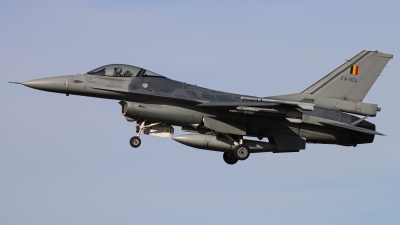 Photo ID 282095 by Marcel K.. Belgium Air Force General Dynamics F 16AM Fighting Falcon, FA 103