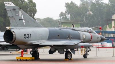 Photo ID 282784 by Hamza A. Mughal. Pakistan Air Force Dassault Mirage IIIEA, 90 531